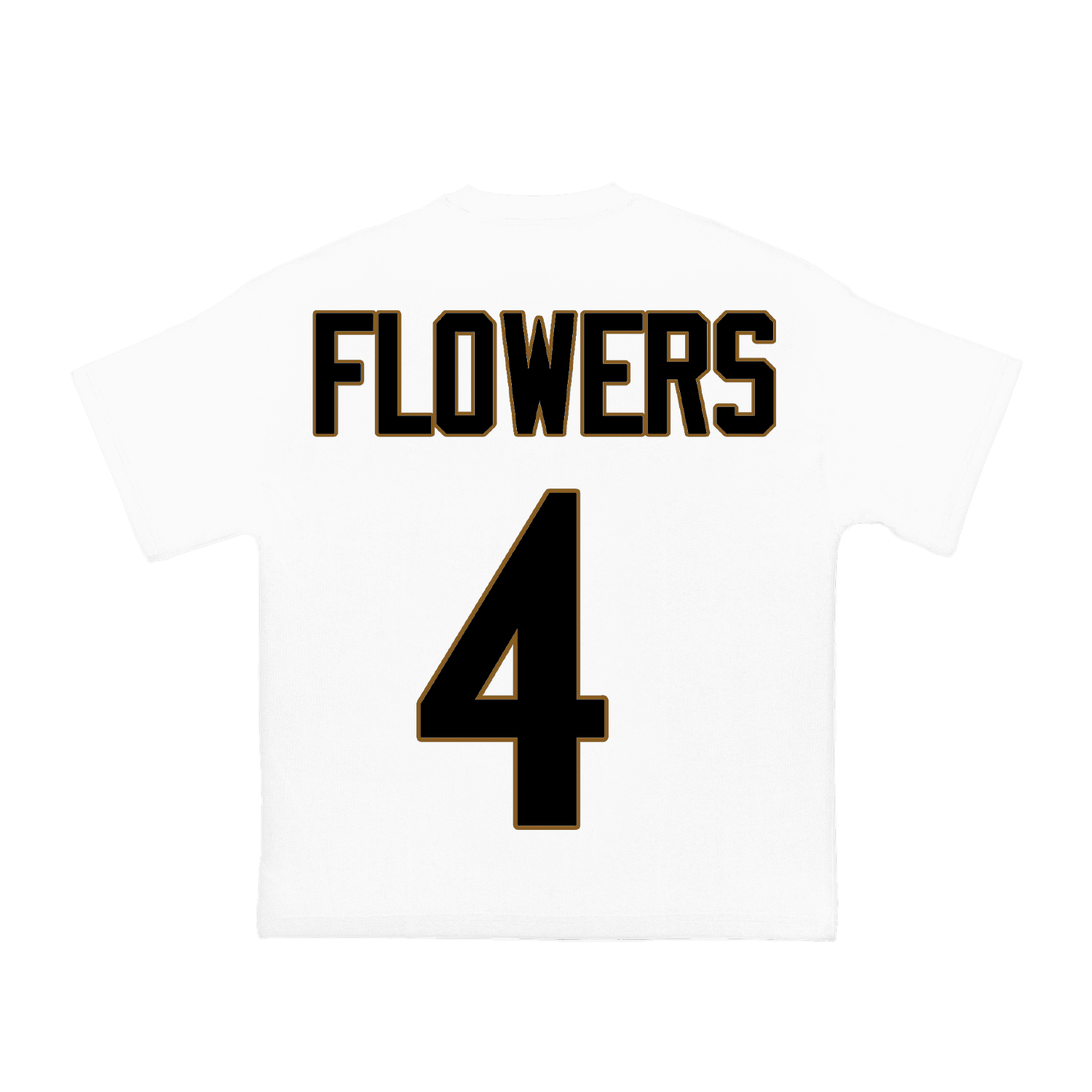 White Zay Flowers T-Shirt