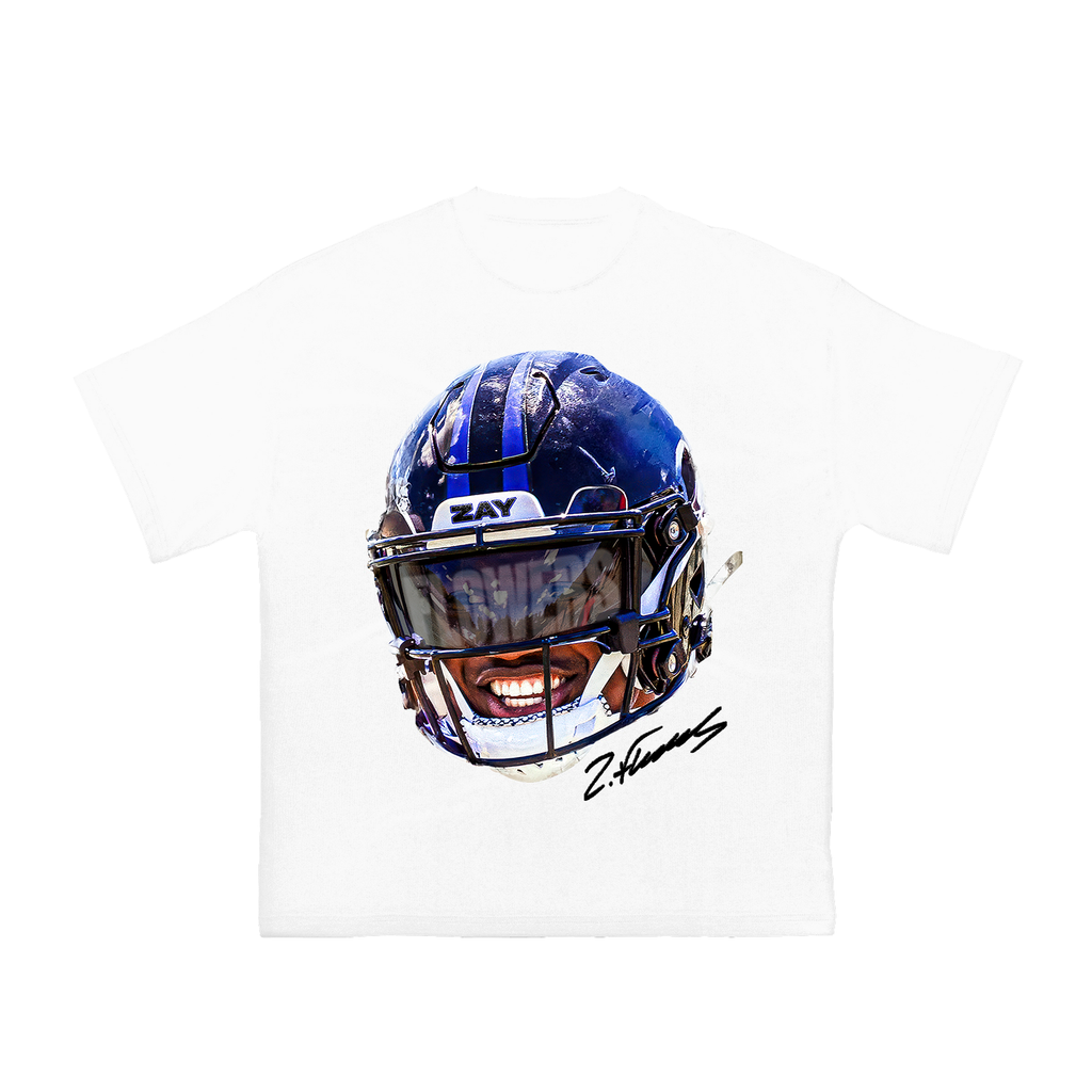 White Zay Flowers T-Shirt